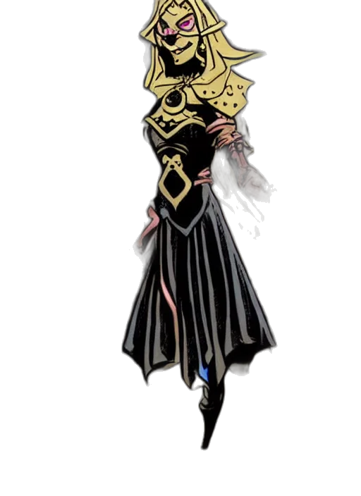 staff, mask, sword, crown transparent PNG cut-out
