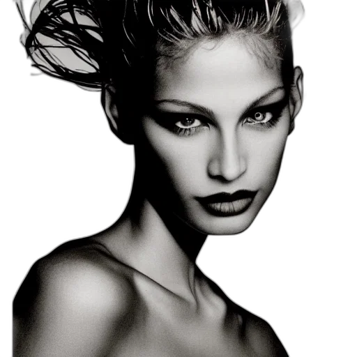 face, hair, jewelry, crown transparent PNG cut-out
