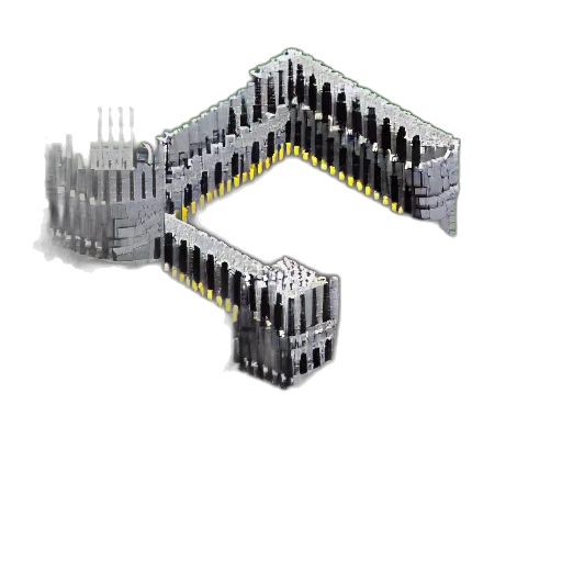 crown, robot, weapon, building transparent PNG cut-out