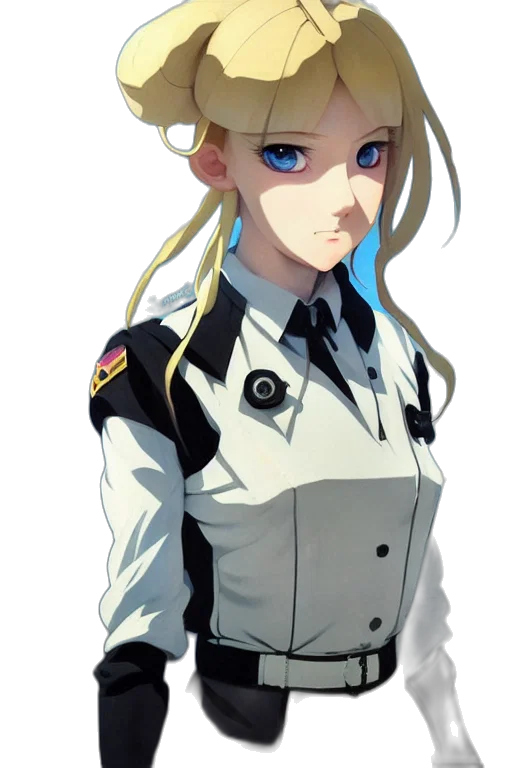 staff, jacket, face, robot transparent PNG cut-out