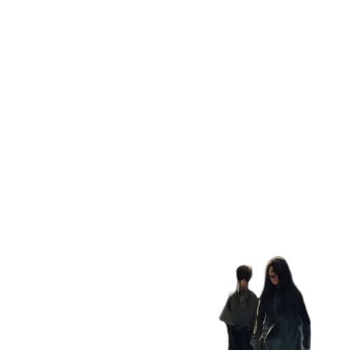 umbrella, jacket, staff, weapon transparent PNG cut-out