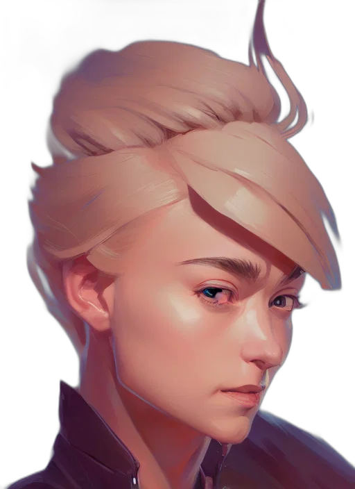 face, crown, staff, hair transparent PNG cut-out