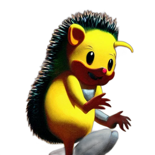creature, animal, hair, staff transparent PNG cut-out
