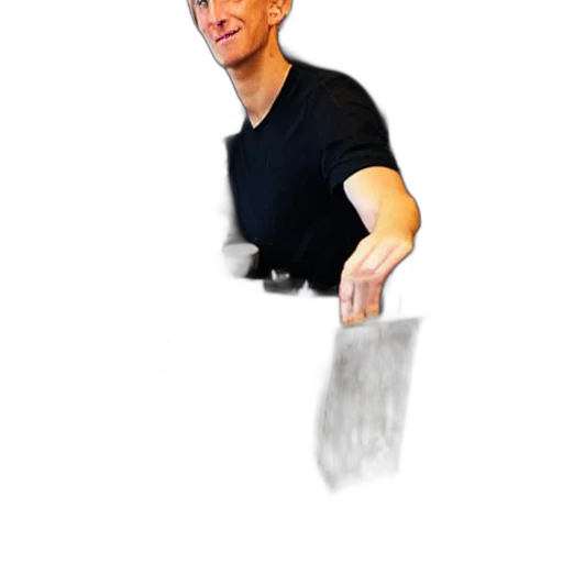 staff, hair, weapon, creature transparent PNG cut-out