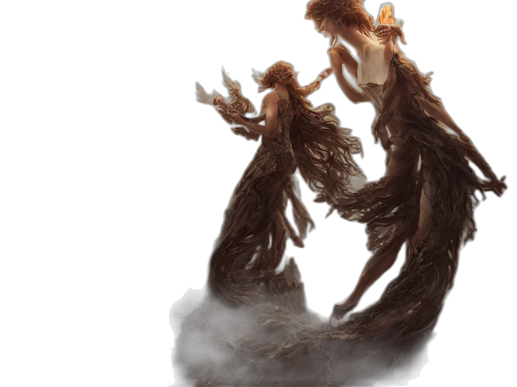 hair, dragon, concept art, fantasy art transparent PNG cut-out