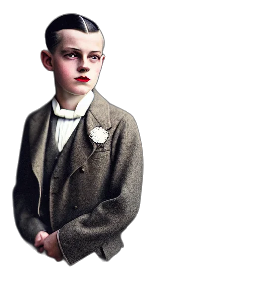 jacket, face, mask, staff transparent PNG cut-out