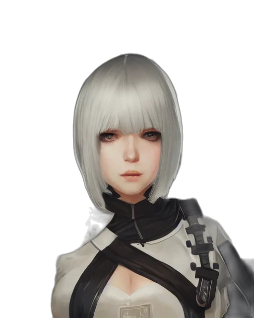 face, jacket, staff, mask transparent PNG cut-out