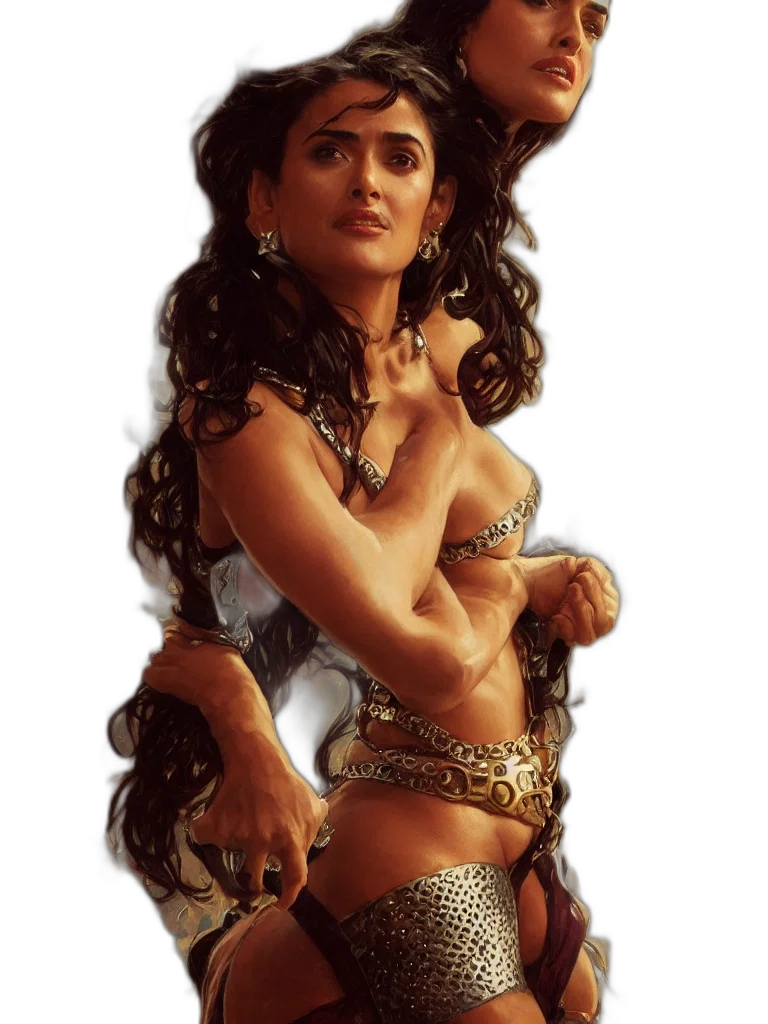 fantasy art, concept art, comic book art, photorealistic transparent PNG cut-out