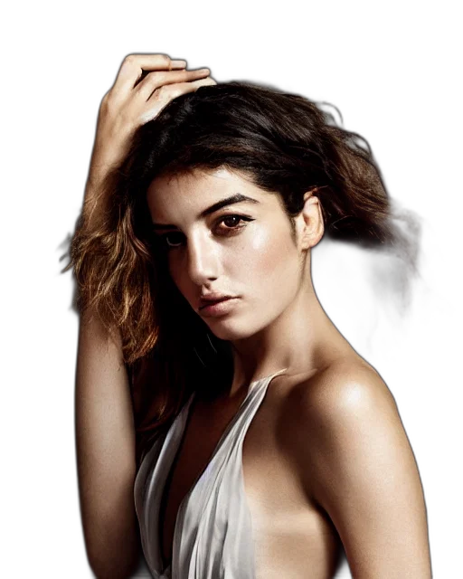 hair, face, photorealistic, photograph transparent PNG cut-out