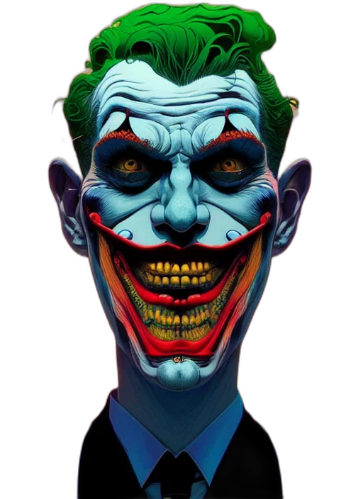 face, mask, comic book art, concept art transparent PNG cut-out