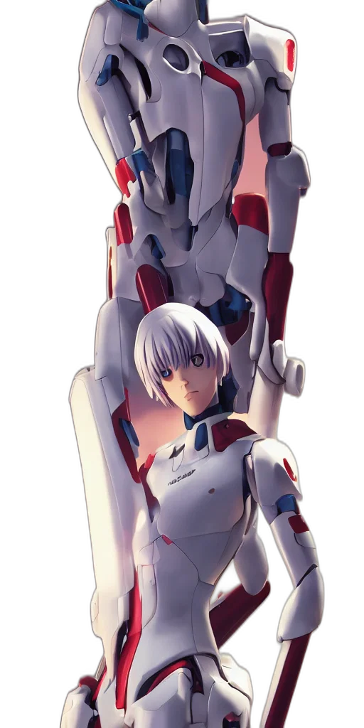 robot, weapon, sword, jacket transparent PNG cut-out