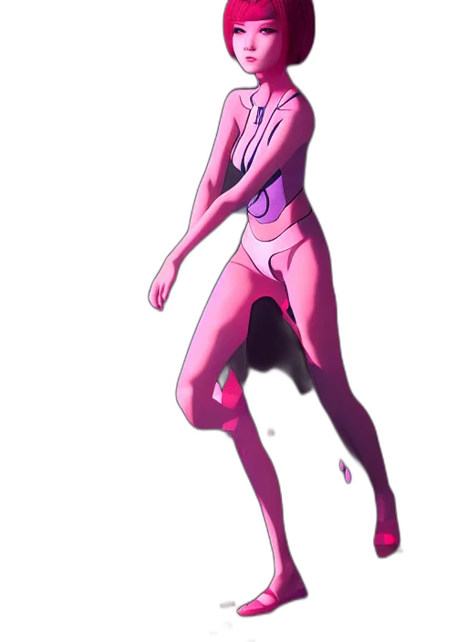 dress, creature, mask, staff transparent PNG cut-out