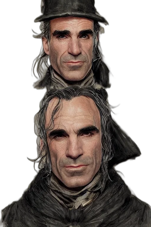 face, mask, hair, jacket transparent PNG cut-out