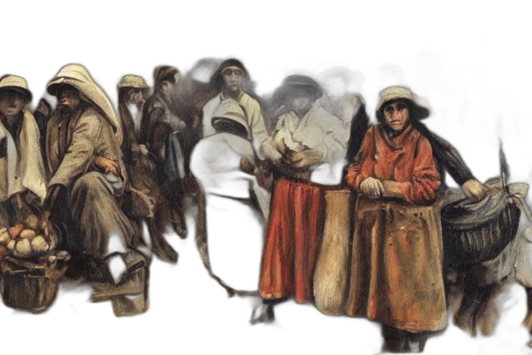 staff, concept art, oil painting, snow transparent PNG cut-out