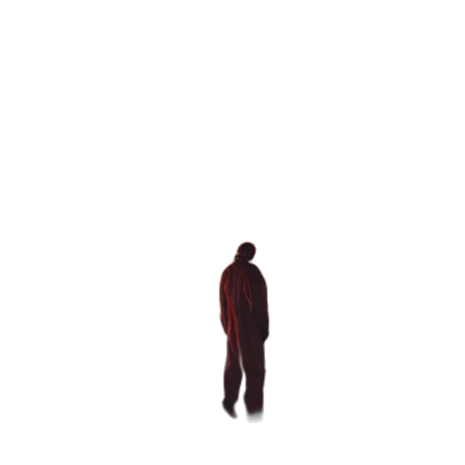 jacket, creature, robot, staff transparent PNG cut-out