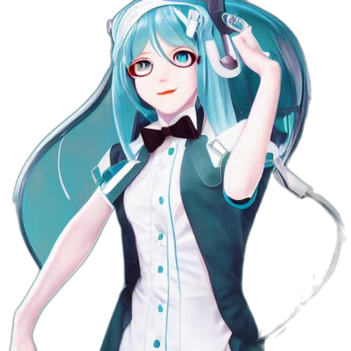 staff, dress, robot, face transparent PNG cut-out