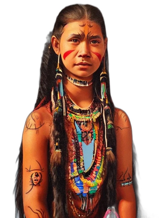 jewelry, face, mask, staff transparent PNG cut-out