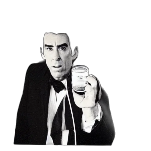 bottle, jacket, face, robot transparent PNG cut-out