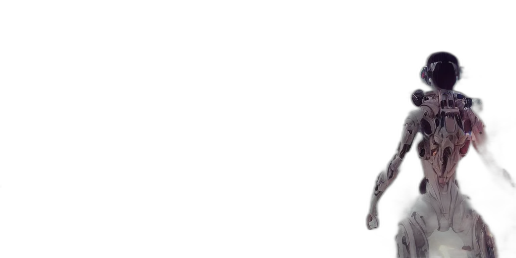 robot, staff, animal, creature transparent PNG cut-out
