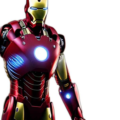 robot, 3d render, comic book art, concept art transparent PNG cut-out