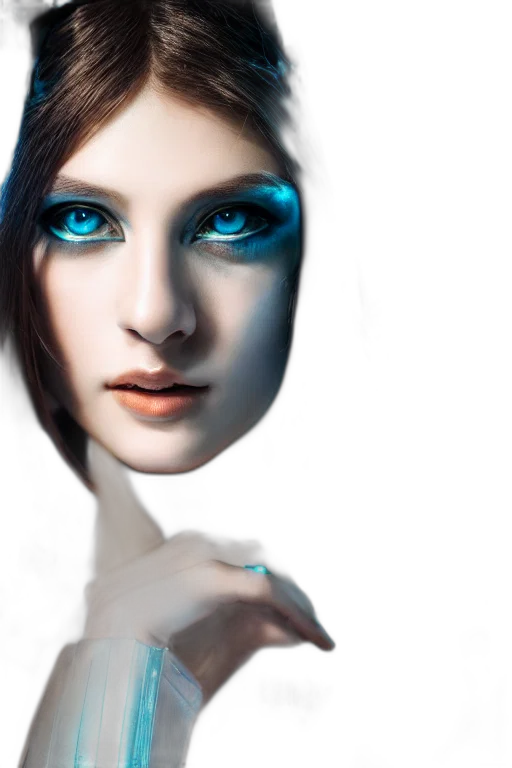 face, mask, jewelry, robot transparent PNG cut-out
