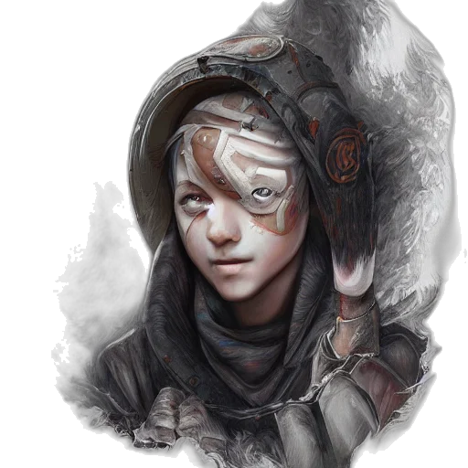 face, mask, jacket, robot transparent PNG cut-out
