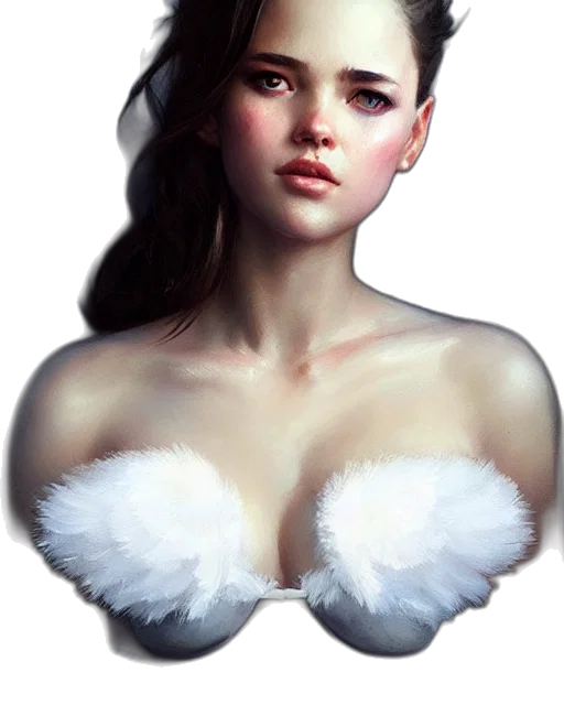 face, dress, crown, jewelry transparent PNG cut-out