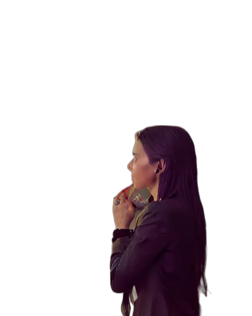 staff, jacket, jewelry, face transparent PNG cut-out
