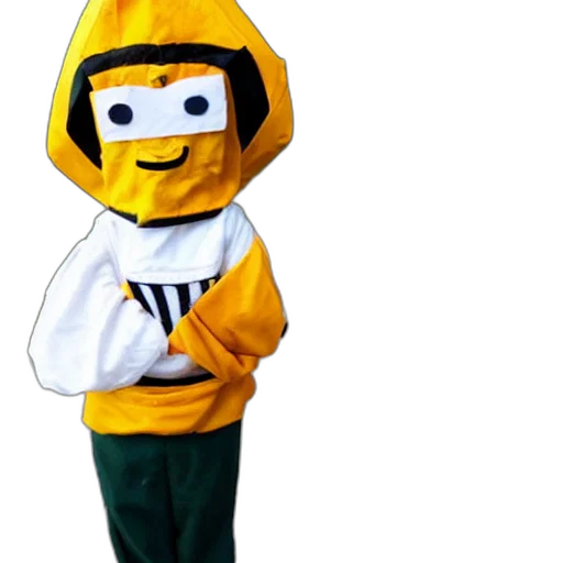 jacket, robot, staff, mask transparent PNG cut-out