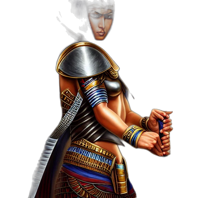 sword, staff, weapon, fantasy art transparent PNG cut-out