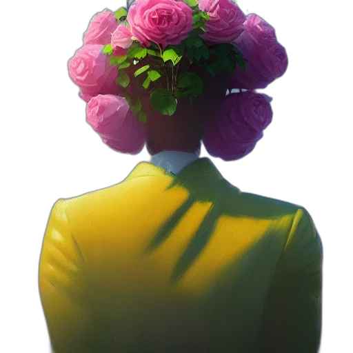 crown, flower, hat, dress transparent PNG cut-out