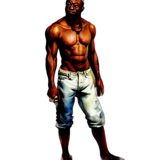 comic book art, concept art, photorealistic, cartoon transparent PNG cut-out