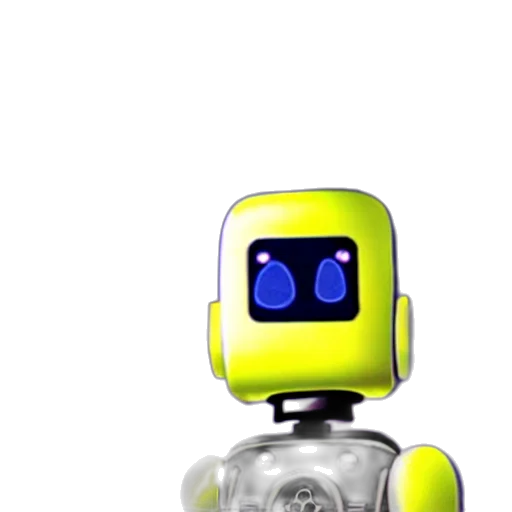 robot, animal, staff, 3d render transparent PNG cut-out
