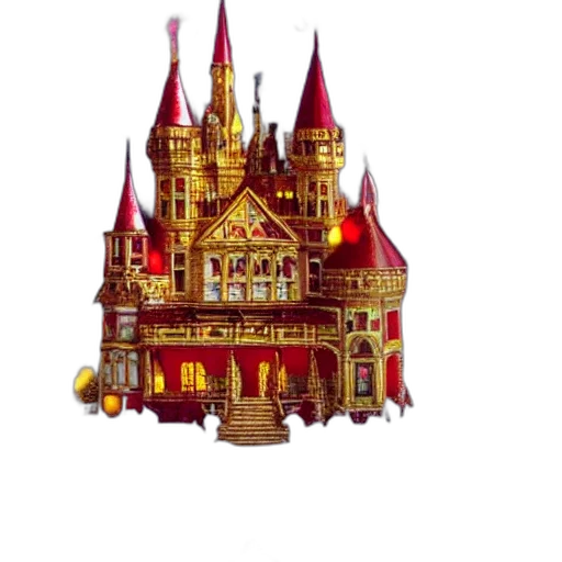 crown, building, pixel art, concept art transparent PNG cut-out
