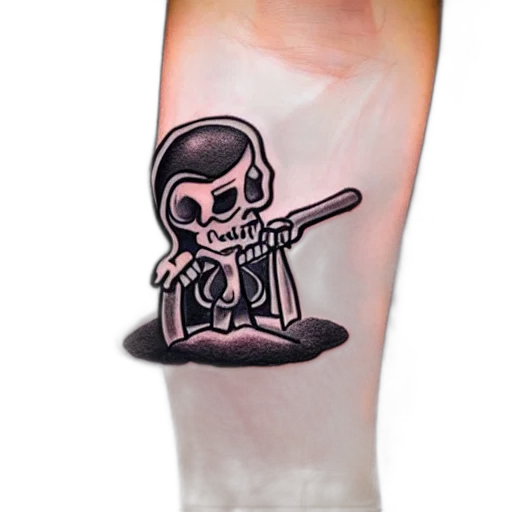concept art, cartoon, comic book art, cute transparent PNG cut-out