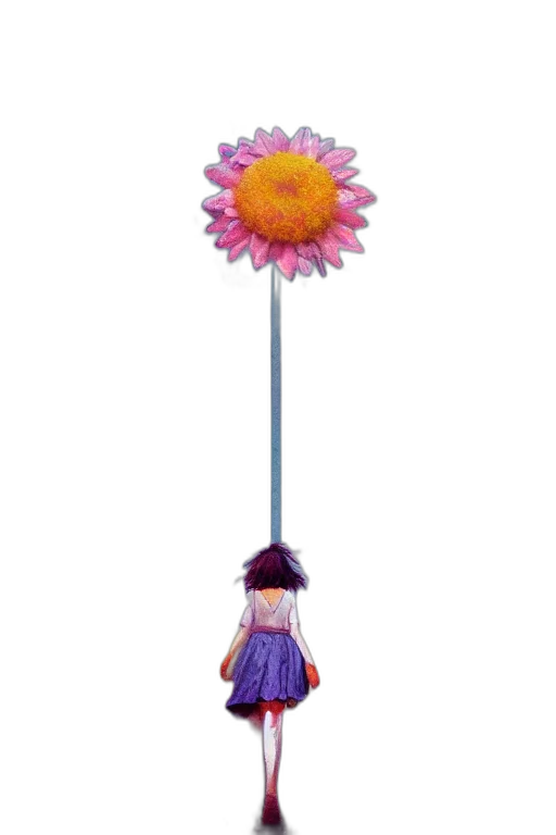 staff, flower, umbrella, weapon transparent PNG cut-out