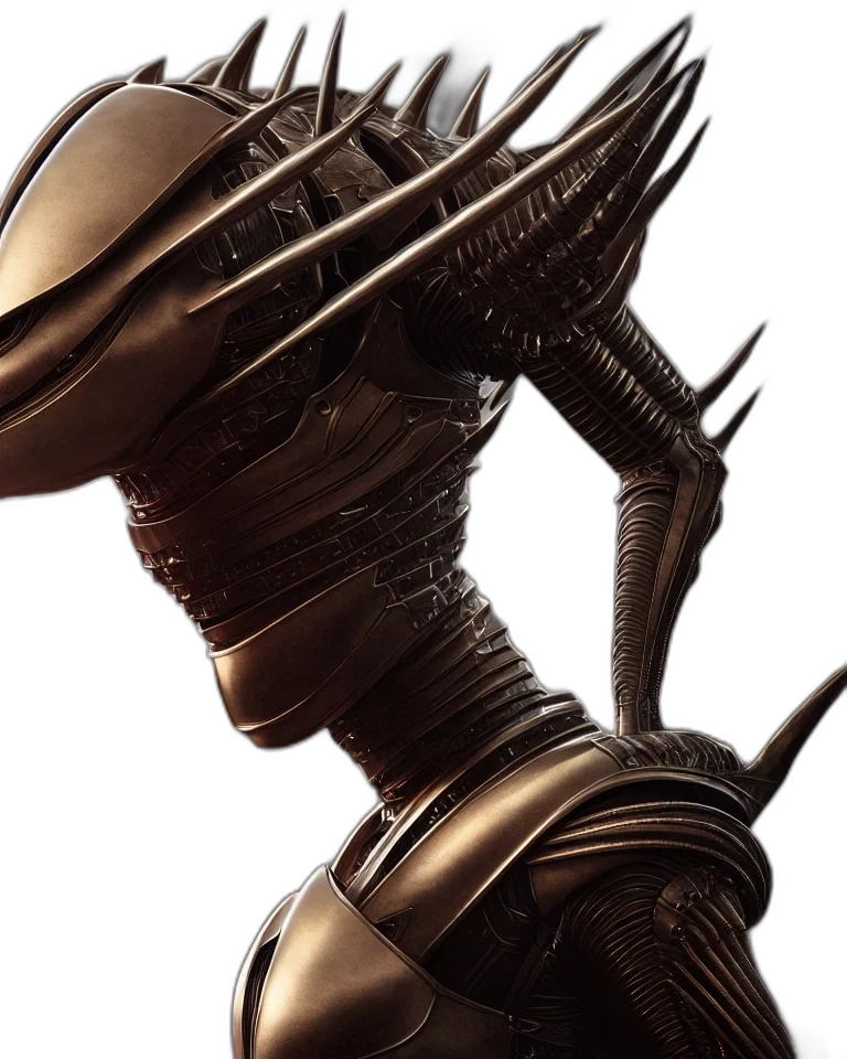 sword, robot, dragon, concept art transparent PNG cut-out