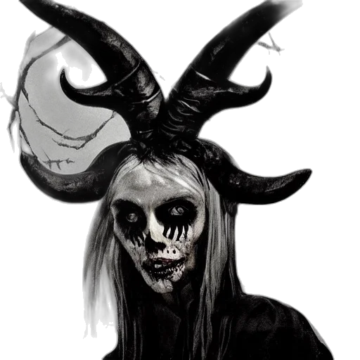 mask, creature, face, fantasy art transparent PNG cut-out