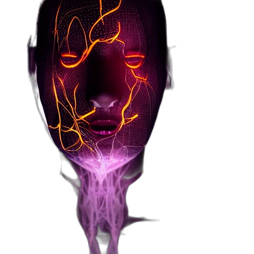 mask, face, hair, crown transparent PNG cut-out