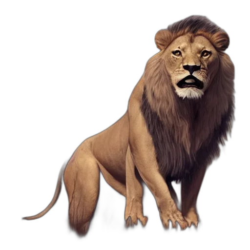 animal, staff, crown, creature transparent PNG cut-out