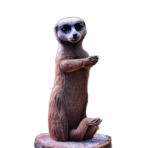staff, animal, creature, 3d render transparent PNG cut-out
