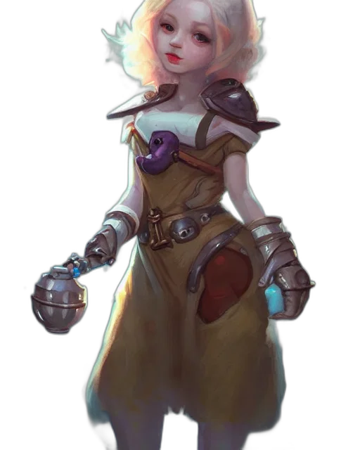 staff, robot, dress, weapon transparent PNG cut-out
