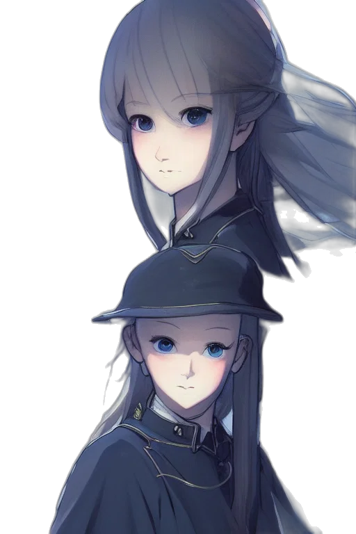 hat, staff, crown, face transparent PNG cut-out
