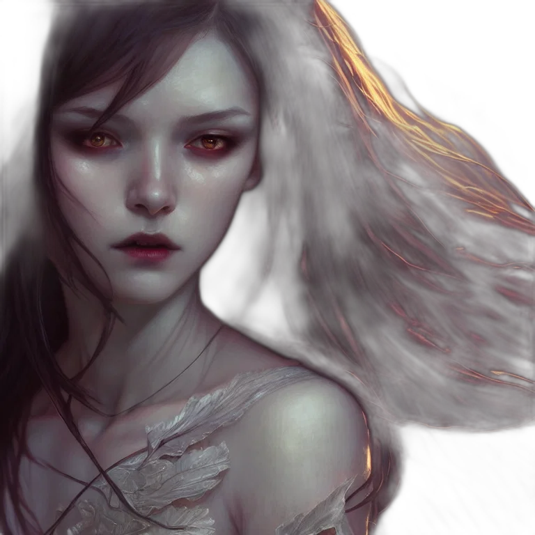 face, creature, robot, fantasy art transparent PNG cut-out
