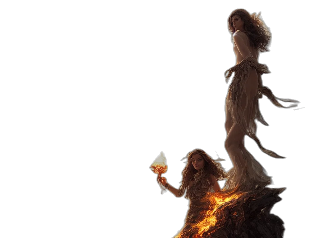 hair, creature, concept art, fantasy art transparent PNG cut-out