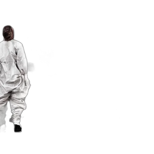 jacket, staff, concept art, 3d render transparent PNG cut-out