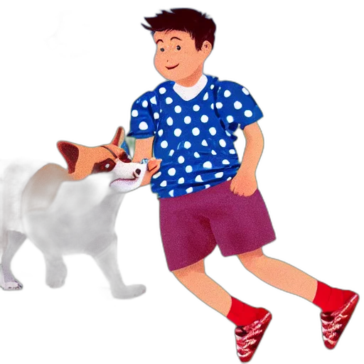 animal, creature, cartoon, watercolor transparent PNG cut-out