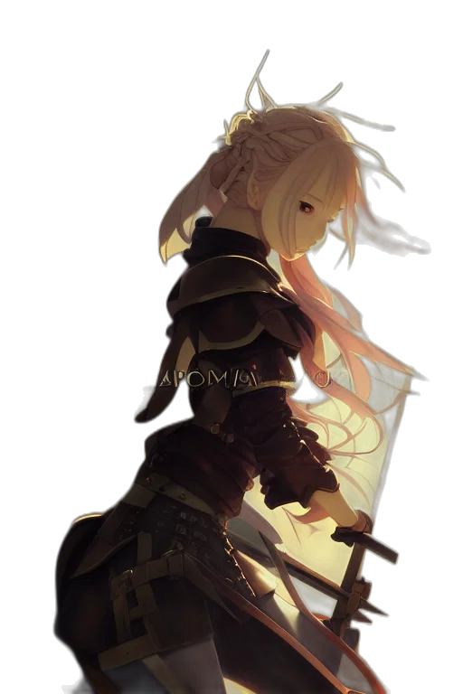 sword, weapon, staff, dress transparent PNG cut-out
