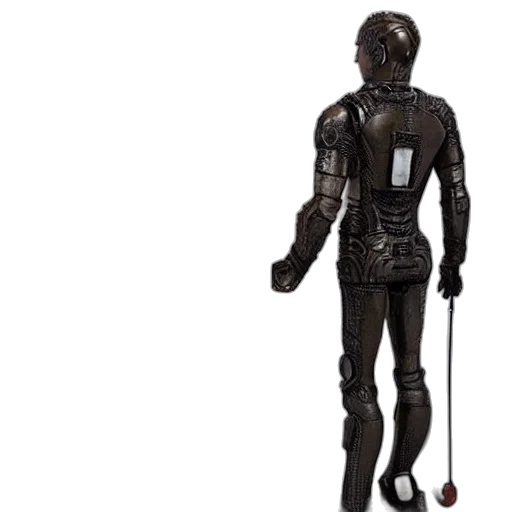 robot, 3d render, concept art, cyberpunk transparent PNG cut-out