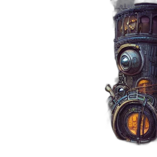 robot, mask, face, bottle transparent PNG cut-out